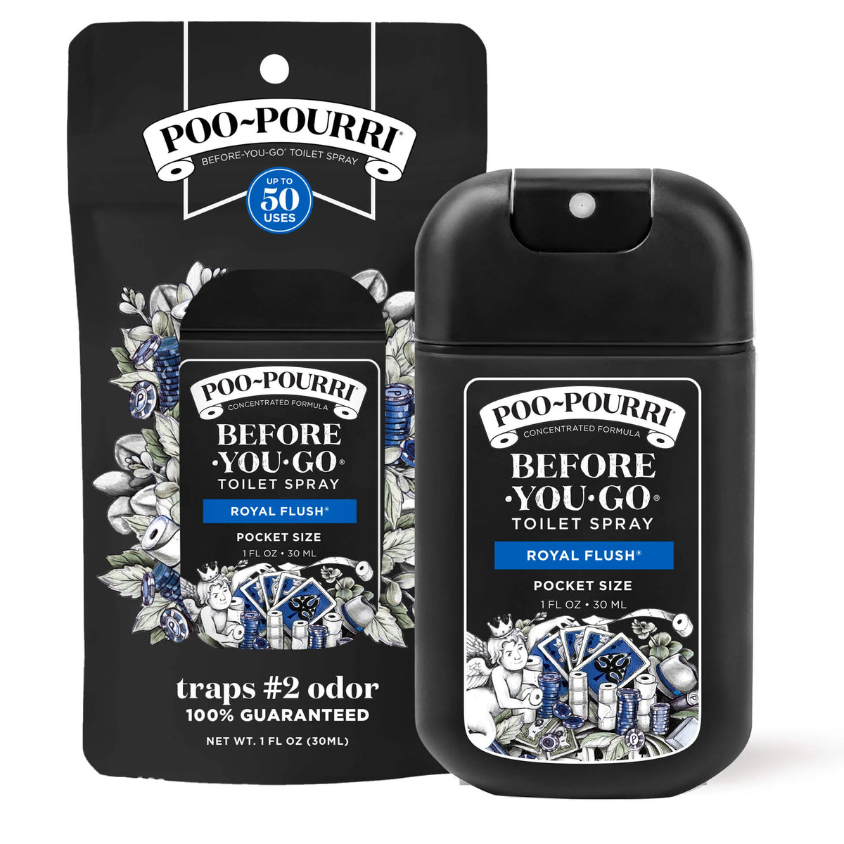 Royal Flush Pocket Sprayer - Poo~Pourri Toilet Spray